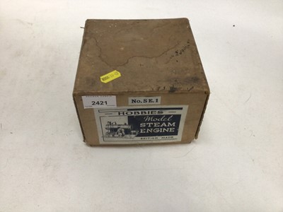 Lot 2421 - Hobbies model steam engine, in original box