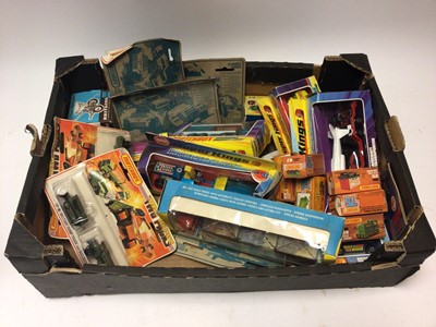 Lot 2453 - Diecast boxed selection including Corgi Major Chipperfields Menagerie, Matchbox Super Kings models, Models of Yesteryear, Britains etc (QTY)