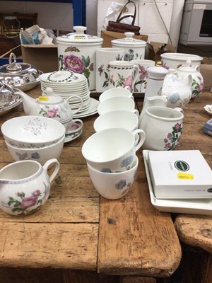 Lot 73 - Port Meirion Botanic Garden items, Wedgwood teaset and other china
