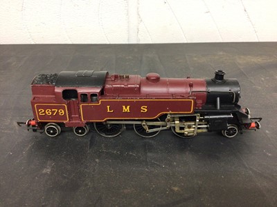 Lot 2463 - Railway Wrenn OO guage locomotive 2-6-4 tank LMS, W 2219, boxed