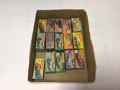 Lot 2468 - Matchbox 1-75 Series boxed selection including Superfast (15)