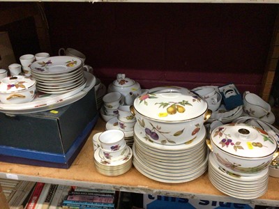 Lot 544 - Royal Worcester Evesham dinner ware, Noritake...