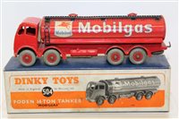 Lot 1722 - Dinky - Foden 14-Ton Tanker Mobilgas no. 504,...