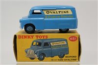 Lot 1727 - Dinky - Bedford 10cwt Van 'Ovaltine' no. 481,...