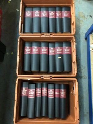 Lot 250 - The Statutes Revised, 19 volumes published 1870s-80s by Eyre and Spottiswoode, re-bound