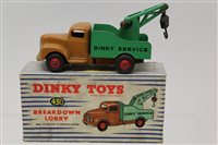 Lot 1729 - Dinky - Breakdown Lorry no. 430, boxed