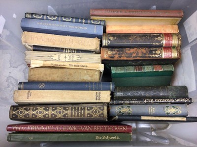 Lot 268 - Two boxes of Reference books to include Chinese art, German etc