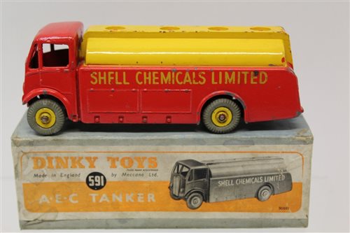 Lot 1730 - Dinky - A.E.C. Tanker 'Shell Chemicals Ltd.'...