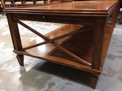 Lot 1028 - Two large coffee tables