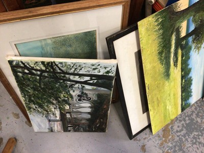 Lot 101 - Collection of oils, watercolours and prints