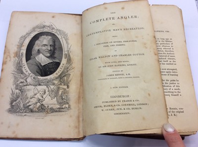 Lot 118 - The Complete Angler by Isaac Walton and Charles Cotton, 1834