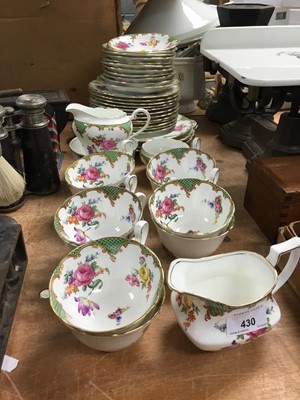 Lot 430 - Vintage Aynsley porcelain tea set