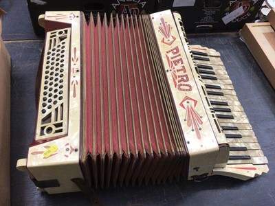 Lot 158 - Two accordions