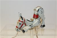 Lot 1757 - Muffin the Mule painted metal string puppet