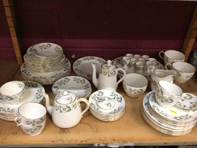 Lot 514 - Crown Staffordshire dinner and tea ware