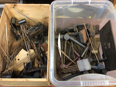 Lot 525 - Selection of clock chimes (4 boxes)