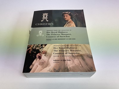 Lot 91 - Auction catalogue for Christie's sale of the 'Property from the Collection of Her Royal Highness The Princess Margaret, Countess of Snowdon, Tuesday 13 and Wednesday 14 June 2006'