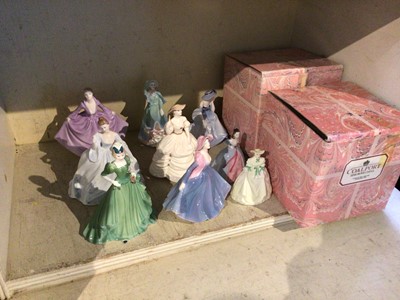 Lot 160 - Collection of Coalport figurines