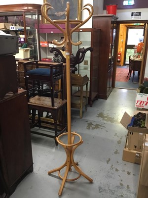 Lot 953 - Bentwood hat and coat stand