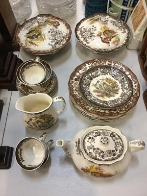 Lot 487 - Royal Worcester Palissy 'Game Series' dinnerware