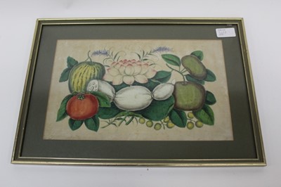 Lot 2437 - Four Chinese rice paper paintings