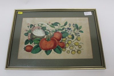 Lot 2437 - Four Chinese rice paper paintings