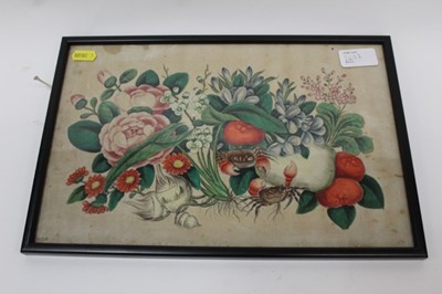 Lot 2437 - Four Chinese rice paper paintings