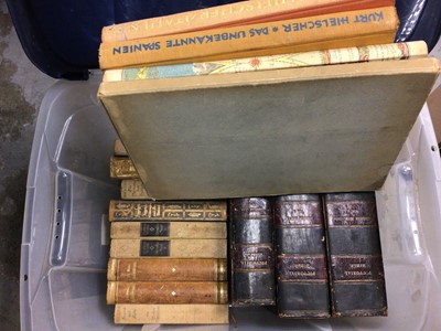 Lot 266 - Four boxes of books