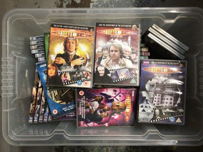 Lot 102 - Three boxes of Doctor Who DVDs