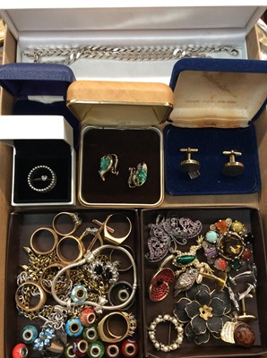 Lot 755 - Group costume jewellery including Pandora