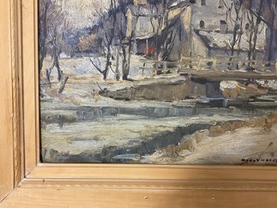 Lot 1295 - Manly MacDonald - oil - Canadian landscape