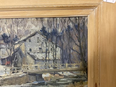 Lot 1295 - Manly MacDonald - oil - Canadian landscape
