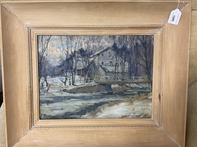 Lot 1295 - Manly MacDonald - oil - Canadian landscape