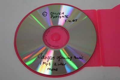 Lot 57 - Oliver Postgate- Bagpuss Creator 2005 CD of reworkings of the opening theme (Provenance: given to vendor by Oliver Postgate shortly before he passed away)