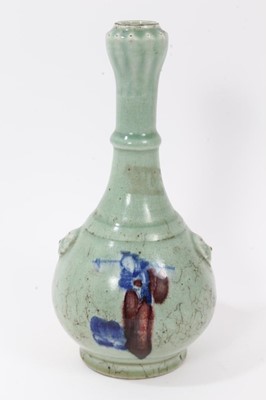 Lot 142 - Celadon glazed vase