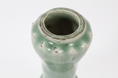 Lot 142 - Celadon glazed vase
