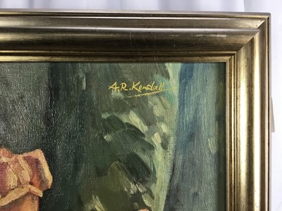 Lot 1 - Alice Rebecca Kendall (1922-2011) oil on canvas, Still life of roses, signed  
N.B. Alice Rebecca Kendall was the President of the Royal Society of Women Artists