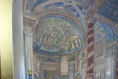 Lot 1267 - Sir William Emerson (1843-1924) pair of watercolours, interiors 
Sir William Emerson FRIBA (3 December 1843 – 26 December 1924) was a British architect, who was President of the Royal Institute of...