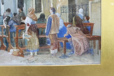 Lot 1267 - Sir William Emerson (1843-1924) pair of watercolours, interiors 
Sir William Emerson FRIBA (3 December 1843 – 26 December 1924) was a British architect, who was President of the Royal Institute of...