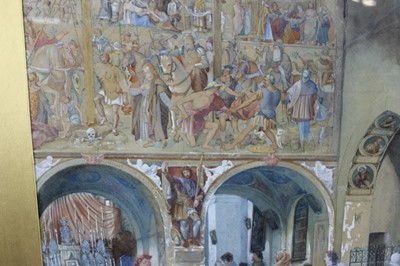 Lot 1267 - Sir William Emerson (1843-1924) pair of watercolours, interiors 
Sir William Emerson FRIBA (3 December 1843 – 26 December 1924) was a British architect, who was President of the Royal Institute of...