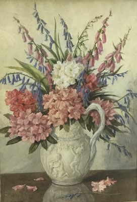 Lot 47 - Edith Alice Andrews (early 20th century) watercolour, Still Life, signed