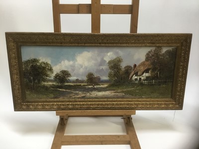 Lot 53 - Francis E Jamison (1895-1950) oil, signed with his pseudonym A Ramus, Landscape