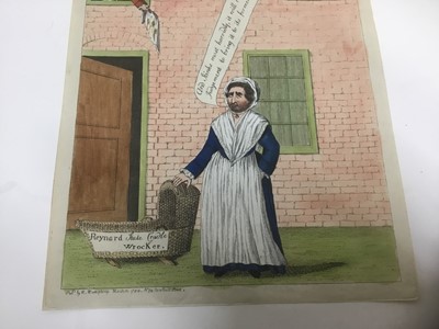 Lot 45 - Manner of James Gillray, hancoloured political cartoon - The State Nurses, published H Humphrey 1784