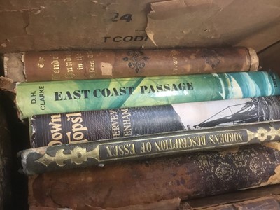 Lot 1715 - One bag of assorted books to include Essex and East Anglian related and various others