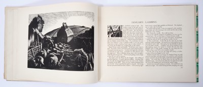 Lot 766 - The Farmer's Year: A Calendar of English Husbandry, written and engraved by Clare Leighton, published 1933