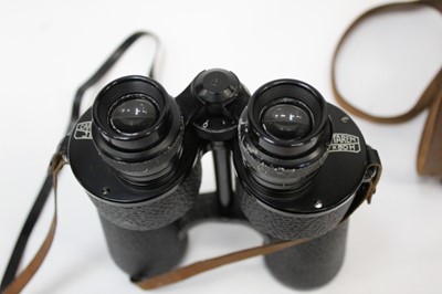 Lot 2462 - Pair of Carl Zeiss Binoculars in brown leather case