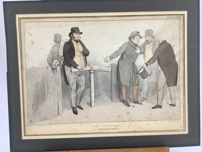 Lot 117 - John Doyle (1797-1868) group of seven hand coloured etchings