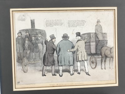Lot 117 - John Doyle (1797-1868) group of seven hand coloured etchings
