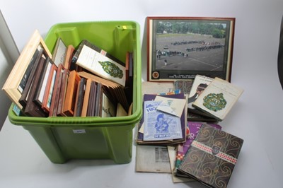 Lot 814 - Collection of items relating to the Argyll and Sutherland Highlanders to include books, photographs, programmes and other items