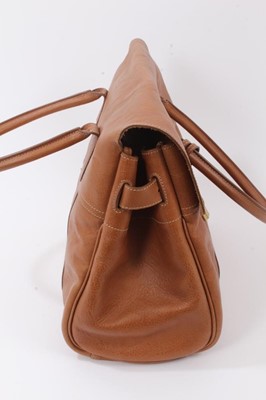 Lot 2152 - Genuine Mulberry tan leather Bayswater handbag